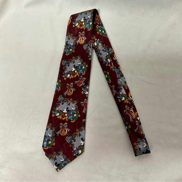 Disney Mickey Unlimited Christmas Tie - Picture 1 of 7
